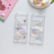 For Samsung Galaxy Z Flip5 Love Epoxy TPU Phone Case(Pink)