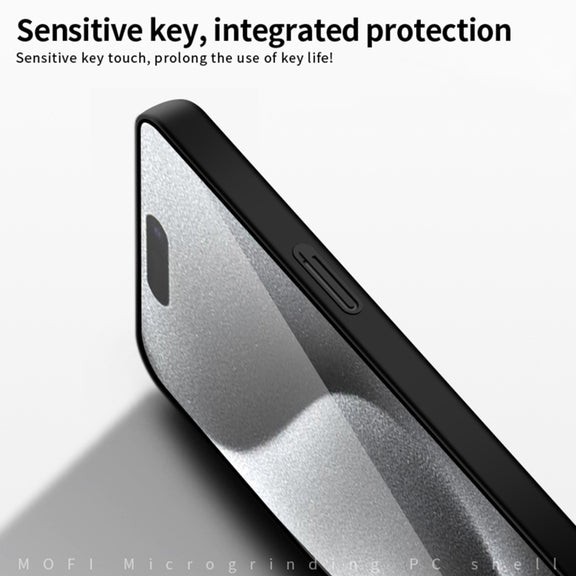 For iPhone 16 Pro MOFI Frosted PC Ultra-thin Hard Phone Case(Red)