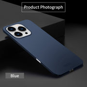 For iPhone 16 Pro Max MOFI Frosted PC Ultra-thin Hard Phone Case(Blue)