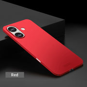 For iPhone 16 MOFI Frosted PC Ultra-thin Hard Phone Case(Red)