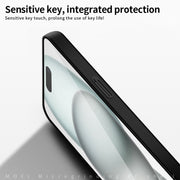 For iPhone 16 MOFI Frosted PC Ultra-thin Hard Phone Case(Red)