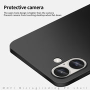 For iPhone 16 MOFI Frosted PC Ultra-thin Hard Phone Case(Red)