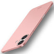 For iPhone 16 MOFI Frosted PC Ultra-thin Hard Phone Case(Rose Gold) - iPhone 16 Cases by MOFI | Online Shopping South Africa | PMC TechLife | Buy Now Pay Later Mobicred