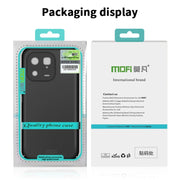 For iPhone 15 MOFI Frosted PC Ultra-thin Hard Phone Case(Blue)