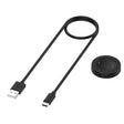 For Honor Watch 4 Split Mmagnetic Suction Watch Charging Cable, Length: 1m(Black) - Charger by PMC TechLife | Online Shopping South Africa | PMC TechLife | Buy Now Pay Later Mobicred