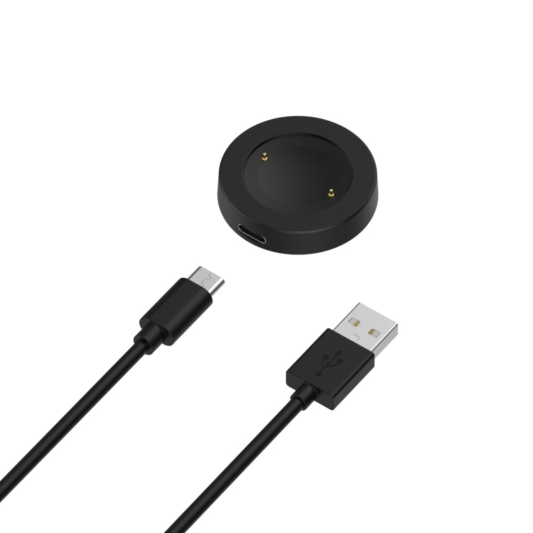 For Honor Watch GS3 MUS-B19 Split Mmagnetic Suction Watch Charging Cable, Length: 1m(Black)