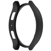 For Samsung Galaxy Watch 6 40mm Half Coverage Hollow PC Watch Protective Case(Black)
