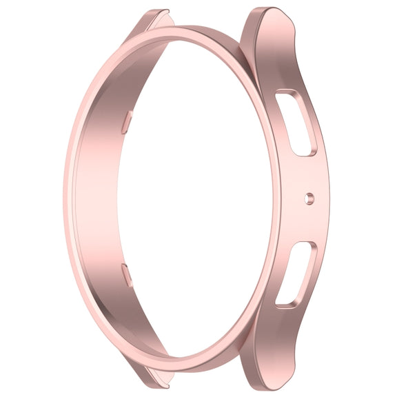 For Samsung Galaxy Watch 6 40mm Half Coverage Hollow PC Watch Protective Case(Rose Gold)