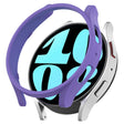 For Samsung Galaxy Watch 6 40mm Half Coverage Hollow PC Watch Protective Case(Purple) - Watch Cases by PMC TechLife | Online Shopping South Africa | PMC TechLife