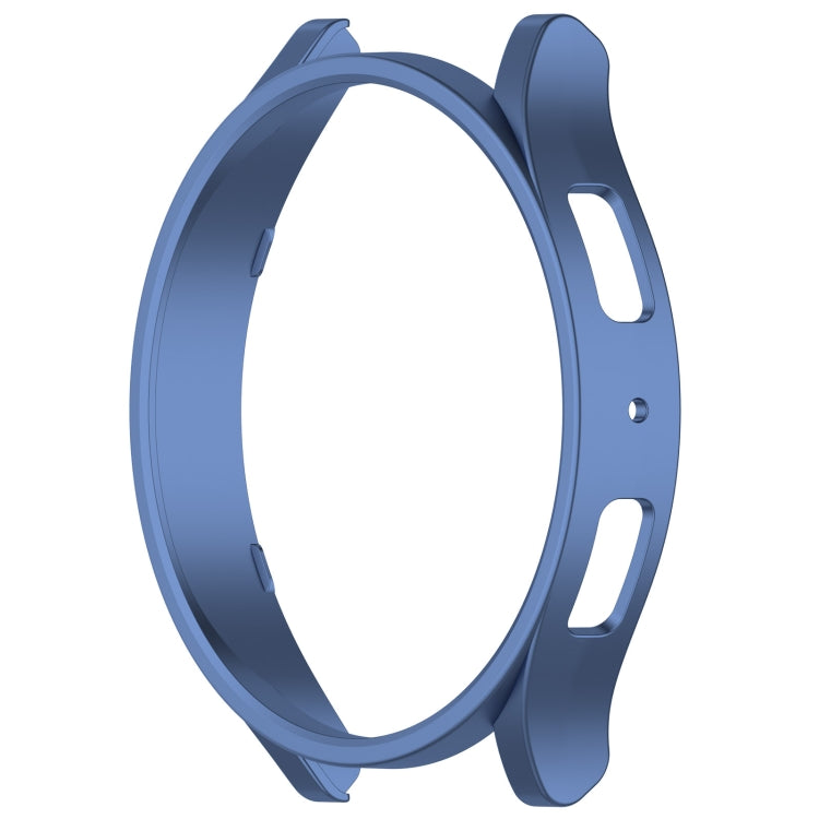 For Samsung Galaxy Watch 6 44mm Half Coverage Hollow PC Watch Protective Case(Blue)
