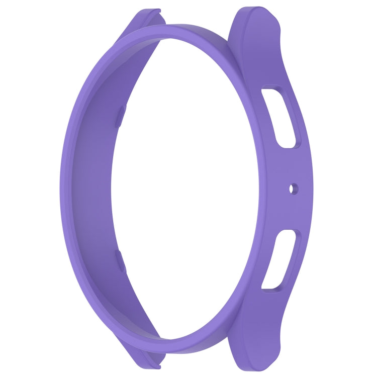 For Samsung Galaxy Watch 6 44mm Half Coverage Hollow PC Watch Protective Case(Purple)