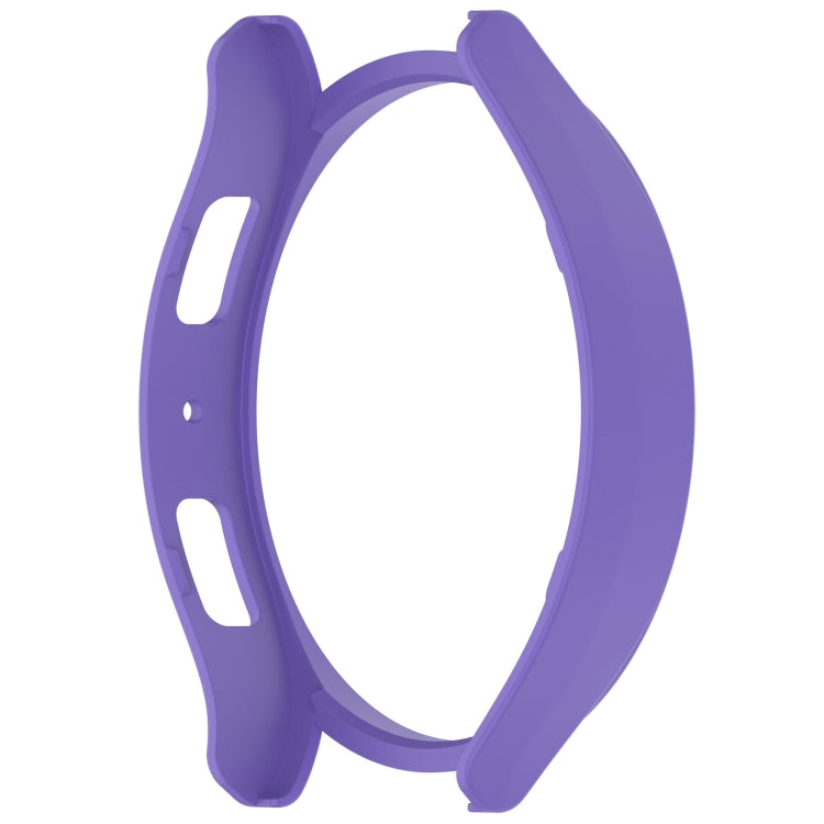 For Samsung Galaxy Watch 6 44mm Half Coverage Hollow PC Watch Protective Case(Purple)