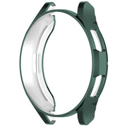 For Samsung Galaxy Watch6 Classic 43mm Electroplated TPU Half Pack Hollow Watch Protective Case(Green)