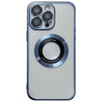 For iPhone 16 Pro Max Electroplating Magsafe TPU Phone Case(Blue) - iPhone 16 Pro Max Cases by PMC TechLife | Online Shopping South Africa | PMC TechLife | Buy Now Pay Later Mobicred