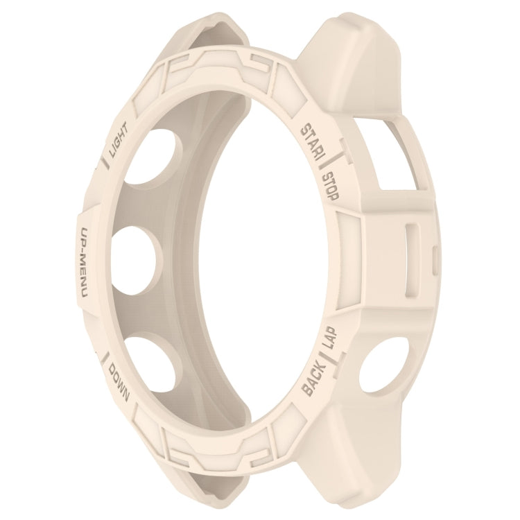 For Garmin Epix Pro 42mm / Fenix 7S / 7S Pro Armored TPU Half Wrapped Watch Protective Case(Starlight Color)