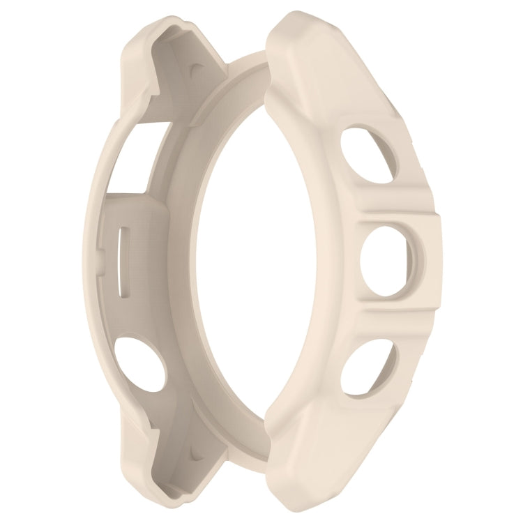 For Garmin Epix Pro 42mm / Fenix 7S / 7S Pro Armored TPU Half Wrapped Watch Protective Case(Starlight Color)