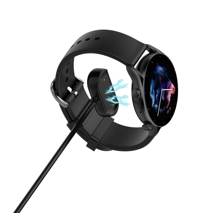 For Amazfit CHEETAH A2294 1m Charging Cable with Magnet(Black)