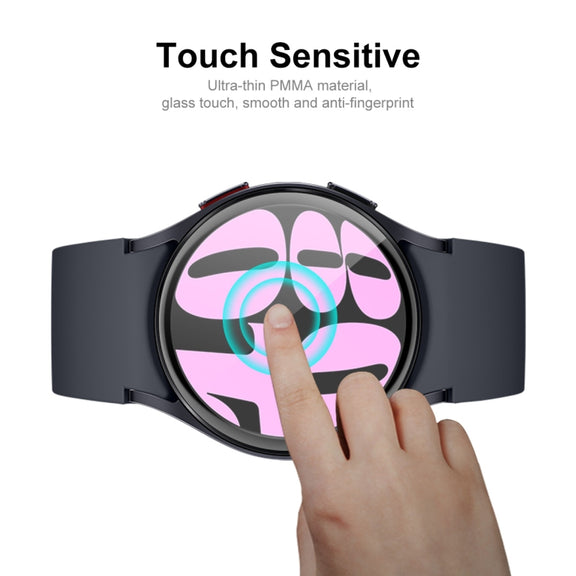 For Samsung Galaxy Watch6 / Watch7 40mm 2pcs ENKAY 3D Full Coverage Soft PC Edge PMMA HD Screen Film