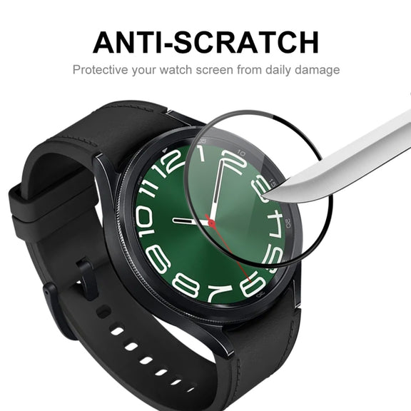 For Samsung Galaxy Watch6 Classic / Ultra 47mm 2pcs ENKAY 3D Full Coverage Soft PC Edge PMMA HD Screen Film