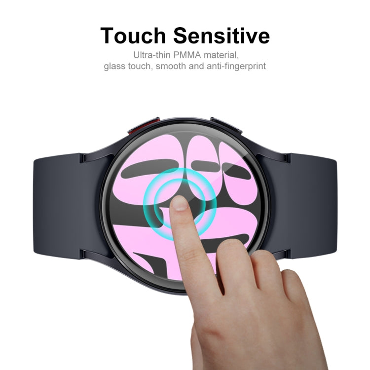 For Samsung Galaxy Watch6 / Watch7 40mm 5pcs ENKAY 3D Full Coverage Soft PC Edge PMMA HD Screen Film
