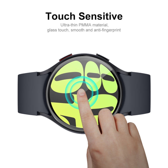 For Samsung Galaxy Watch6 / Watch7 44mm 10pcs ENKAY 3D Full Coverage Soft PC Edge PMMA HD Screen Film