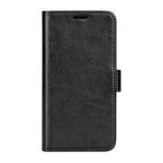 For Samsung Galaxy S25+ 5G R64 Texture Horizontal Flip Leather Phone Case(Black)