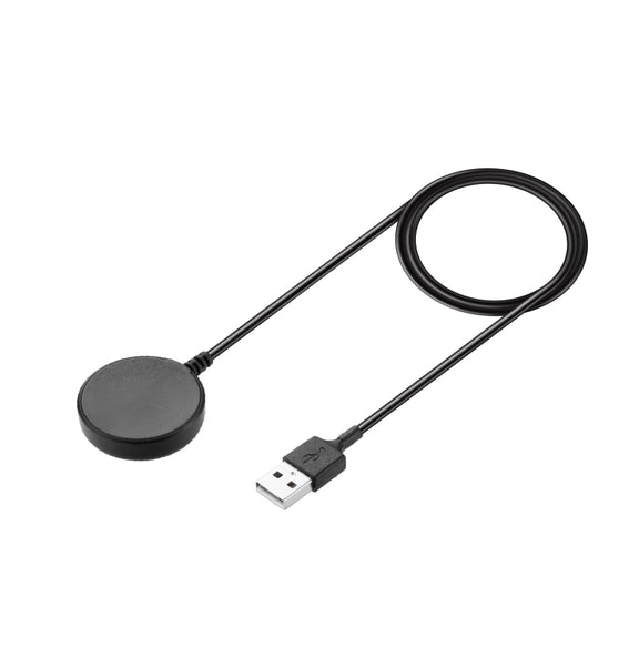 For Samsung Galaxy Watch 7 40mm USB Interface Magnetic Watch Charger(Black)