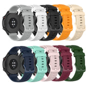 For Samsung Galaxy Watch 6 40mm 20mm Checkered Silicone Watch Band(Pink)