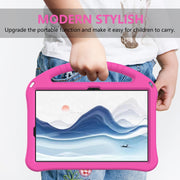 For Samsung Galaxy Tab S9 EVA Shockproof Tablet Case with Holder(Rose Red)