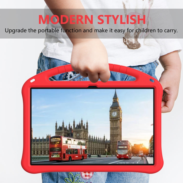 For Samsung Galaxy Tab S9 Ultra EVA Shockproof Tablet Case with Holder(Red)