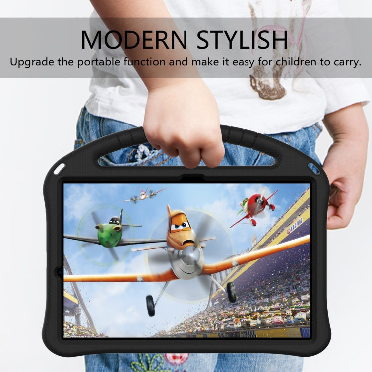 For Samsung Galaxy Tab S10+ 12.4 EVA Shockproof Tablet Case with Holder(Black)