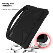 For Samsung Galaxy Tab S10+ 12.4 EVA Shockproof Tablet Case with Holder(Black)