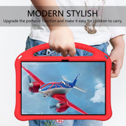 For Samsung Galaxy Tab S10+ 12.4 EVA Shockproof Tablet Case with Holder(Red)