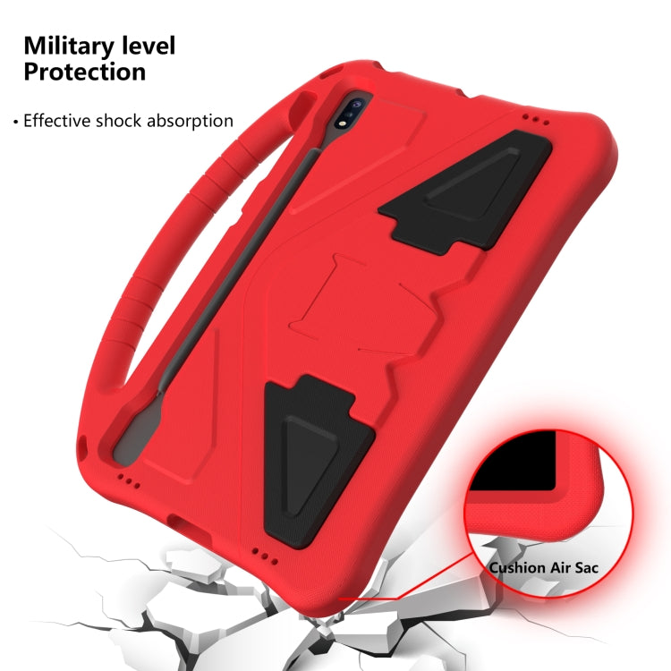 For Samsung Galaxy Tab S10+ 12.4 EVA Shockproof Tablet Case with Holder(Red)