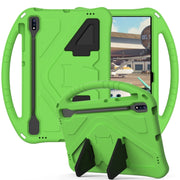 For Samsung Galaxy Tab S10+ 12.4 EVA Shockproof Tablet Case with Holder(Green)