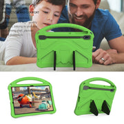 For Samsung Galaxy Tab S10+ 12.4 EVA Shockproof Tablet Case with Holder(Green)