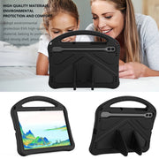 For Samsung Galaxy Tab S10 EVA Shockproof Tablet Case with Holder(Black)