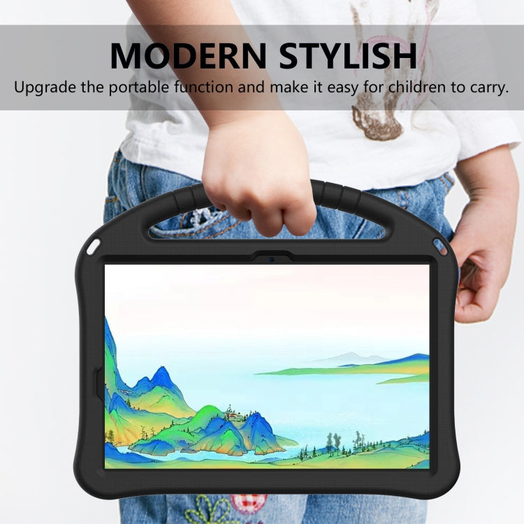 For Samsung Galaxy Tab S10 EVA Shockproof Tablet Case with Holder(Black)