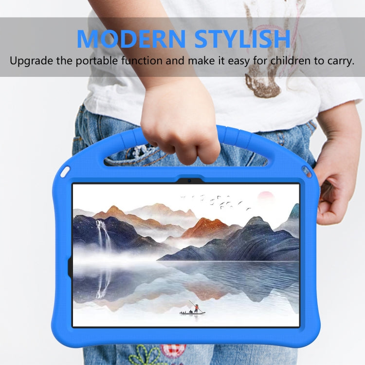 For Samsung Galaxy Tab S10 EVA Shockproof Tablet Case with Holder(Blue)