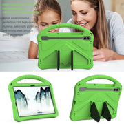 For Samsung Galaxy Tab S10 EVA Shockproof Tablet Case with Holder(Green)