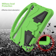 For Samsung Galaxy Tab S10 EVA Shockproof Tablet Case with Holder(Green)