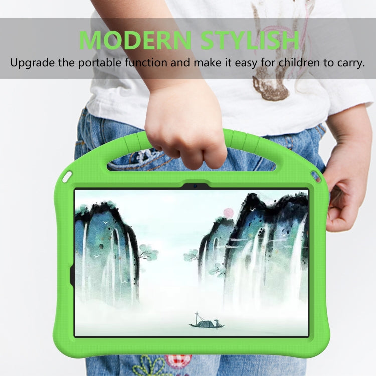 For Samsung Galaxy Tab S10 EVA Shockproof Tablet Case with Holder(Green)