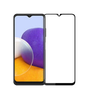 For Xiaomi Poco M6 MOFI 9H 2.5D Full Screen Tempered Glass Film(Black)