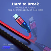 ENKAY 6-in-1 PD60W USB-A / Type-C to Type-C / 8 Pin / Micro USB Magnetic Fast Charging Cable, Cable Length:1m(Black)