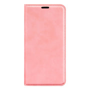 For Motorola Edge 5G 2024 Retro-skin Magnetic Suction Leather Phone Case(Pink)