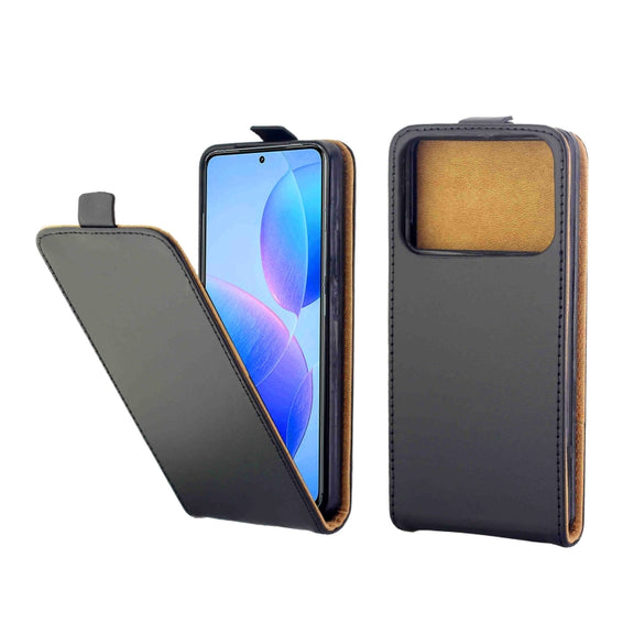 For Xiaomi Redmi K70 / K70 Pro Vertical Flip Leather Phone Case with Card Slot(Black)