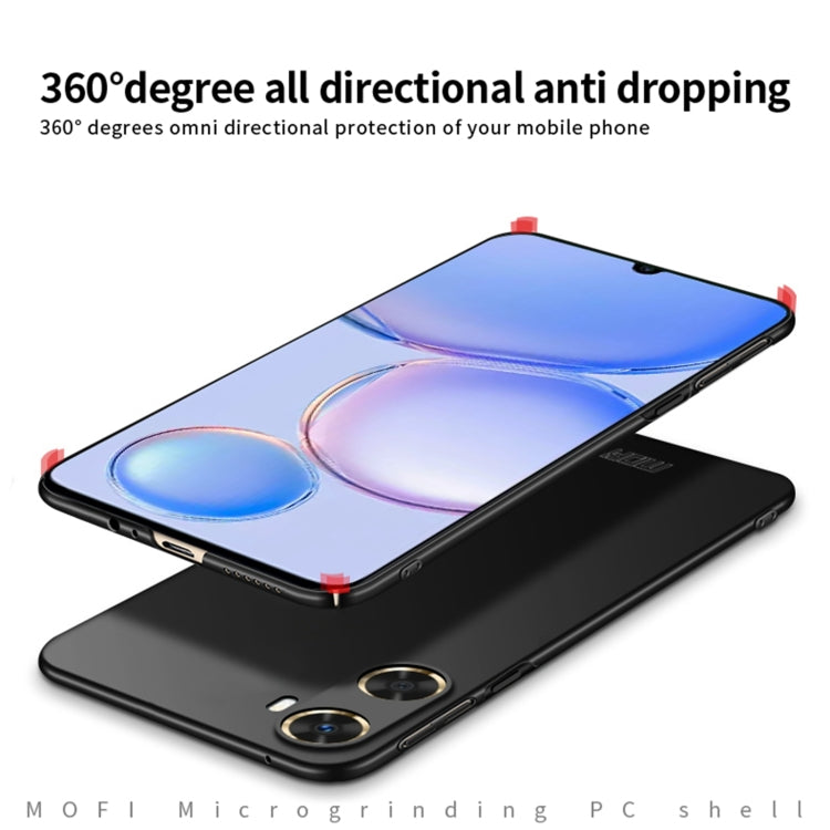 For Huawei Enjoy 60 MOFI Micro-Frosted PC Ultra-thin Hard Phone Case(Blue)
