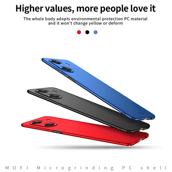 For Huawei Enjoy 60 MOFI Micro-Frosted PC Ultra-thin Hard Phone Case(Blue)