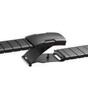 For Garmin Instinct 22mm Titanium Alloy Quick Release Watch Band(Black)
