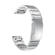 For Garmin Epix Pro 51mm Titanium Alloy Quick Release 26mm Watch Band(Sliver)